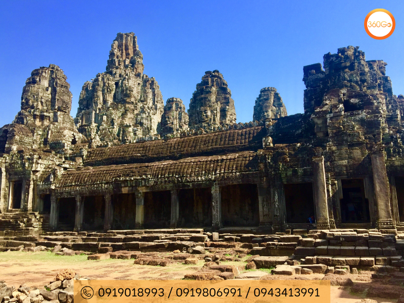Đền Bayon đều mang đến một ấn tượng và cảm xúc khác nhau - Du lịch 360Go